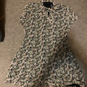 Floral short dress